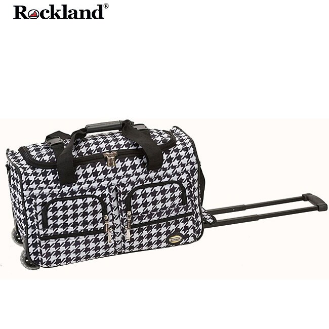 Shop Rockland Kensington 22-inch Carry On Rolling Upright Duffel Bag ...