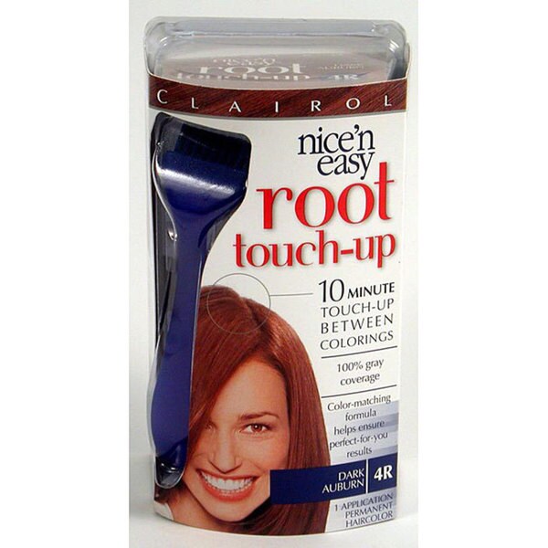 Shop Clairol Root Touchup 4R Dark Auburn Hair Color (Pack of 4) Free