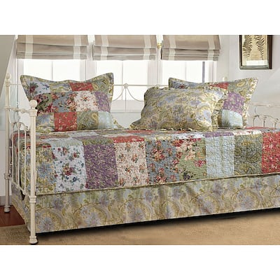 Greenland Home Fashions Blooming Prairie 5-piece Daybed Bedding Set