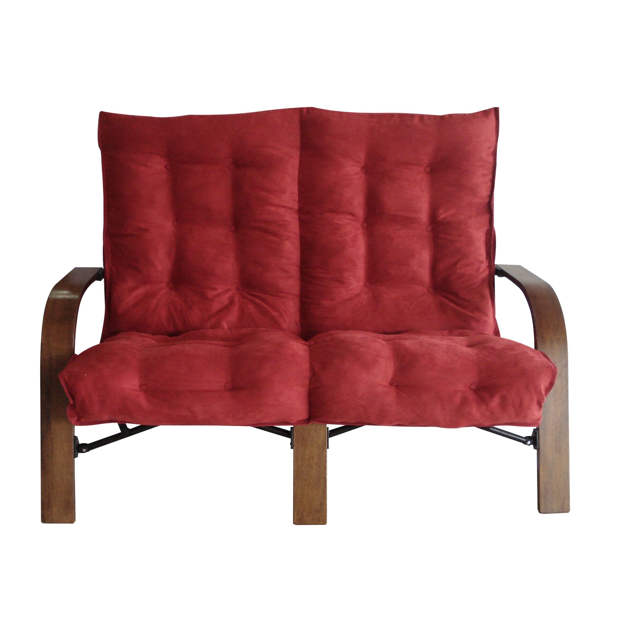 International Caravan Bentwood Folding Loveseat