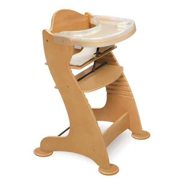 Shop Badger Basket Embassy Adjustable Wood High Chair On Sale Overstock 4612937