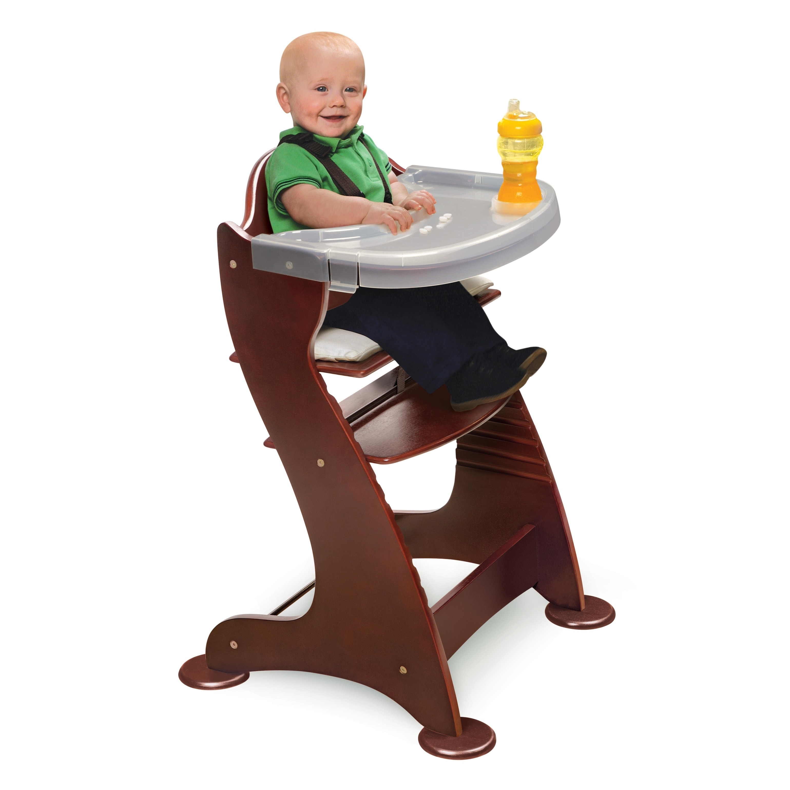 badger basket wooden high chair