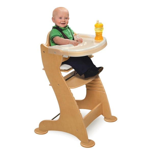 Badger Basket Embassy Wooden High Chair in Natural