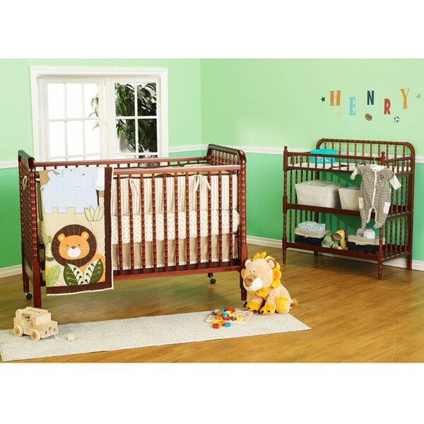 yellow jenny lind crib