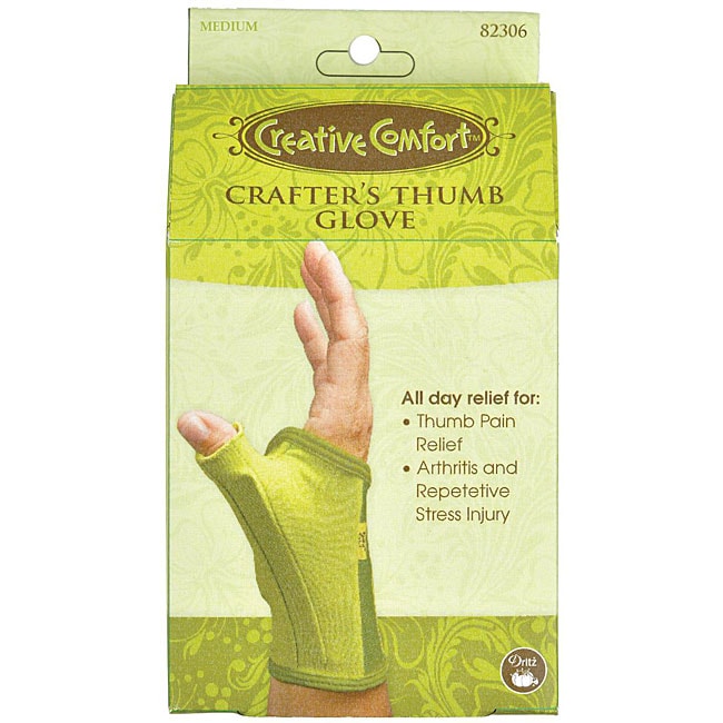 Dritz Creative Crafters Comfort Medium Thumb Gloves