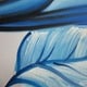preview thumbnail 9 of 7, Hand-painted 'Blue Flower' Gallery-wrapped 3-piece Art Set
