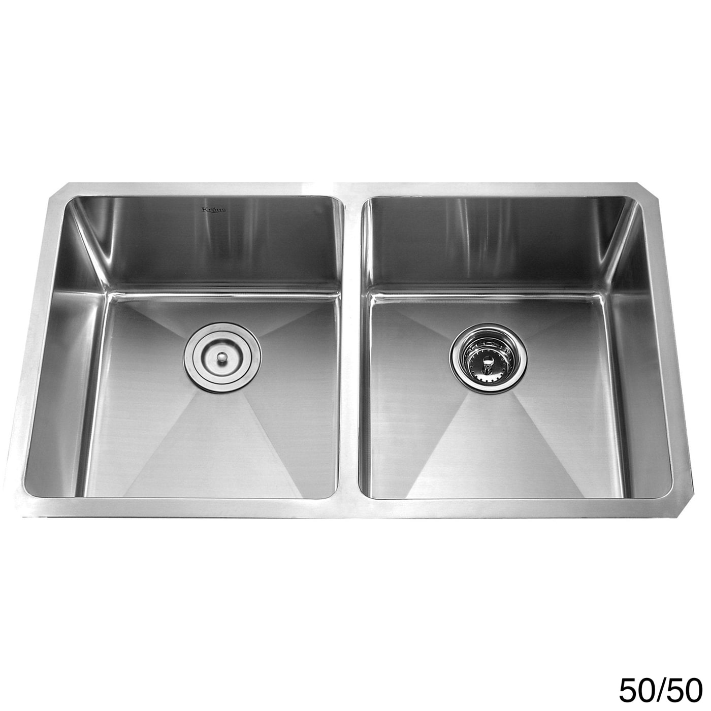 Kraus Kitchen Combo Set Stainless Steel 33 inch Undermount Sink With Faucet