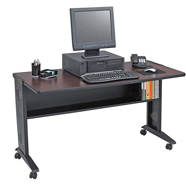 Safco 54-inch Reversible Top Mobile Computer Desk