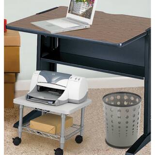 Safco 54 Inch Reversible Top Mobile Computer Desk Free Safco 54 Inch Reversible Top