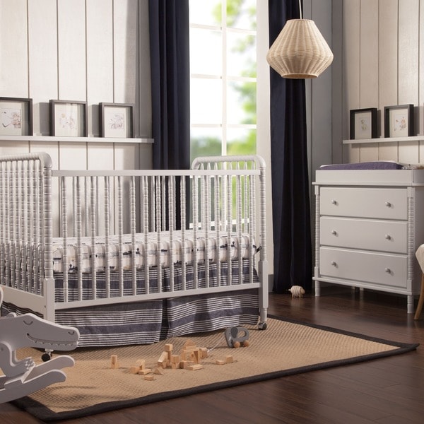 navy jenny lind crib