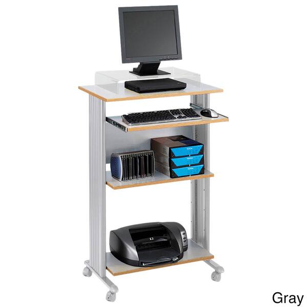 Shop Safco Muv Stand Up Computer Workstation Desk Overstock