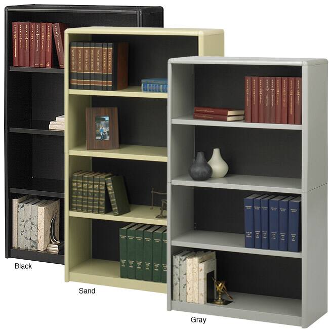 Safco Value Mate Steel 4-shelf Bookcase