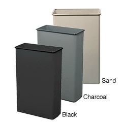 Safco Tall Rectangular Wastebaskets (Pack of 3) - Free ...