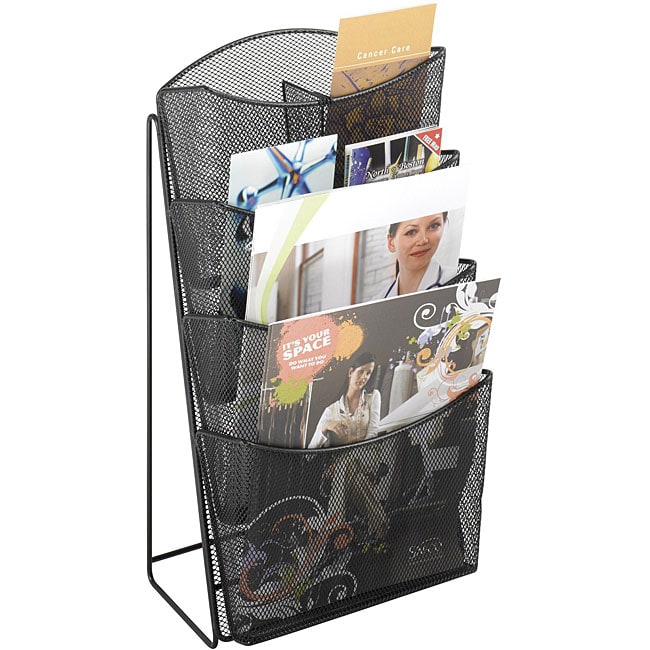 Safco 4 pocket Magazine Rack