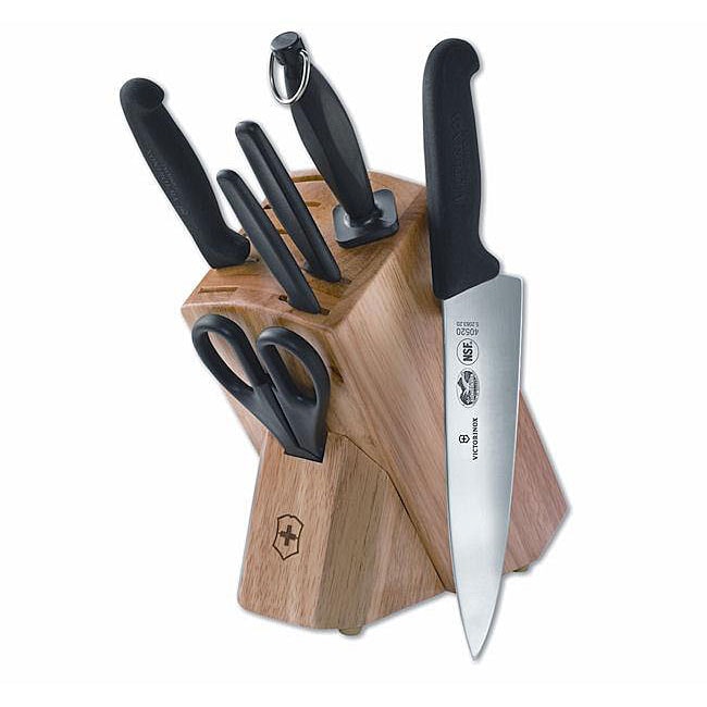 Victorinox Swiss Army 7 piece Knife Block Set