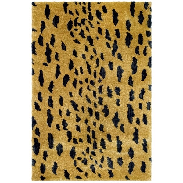Safavieh Handmade Soho Yamina Leopard N.Z. Wool Rug