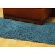 preview thumbnail 18 of 16, Blue Shagadelic Chenille Twist Rug