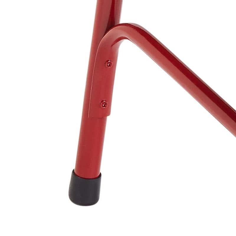 NPS Premium Steel Red Folding Chairs (Pack of 4)