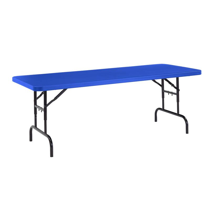 NPS Resin 72-inch Adjustable-height Folding Table