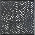 Safavieh Handmade Soho Abstract Wave Dark Grey Wool Rug - 6' x 6' Square