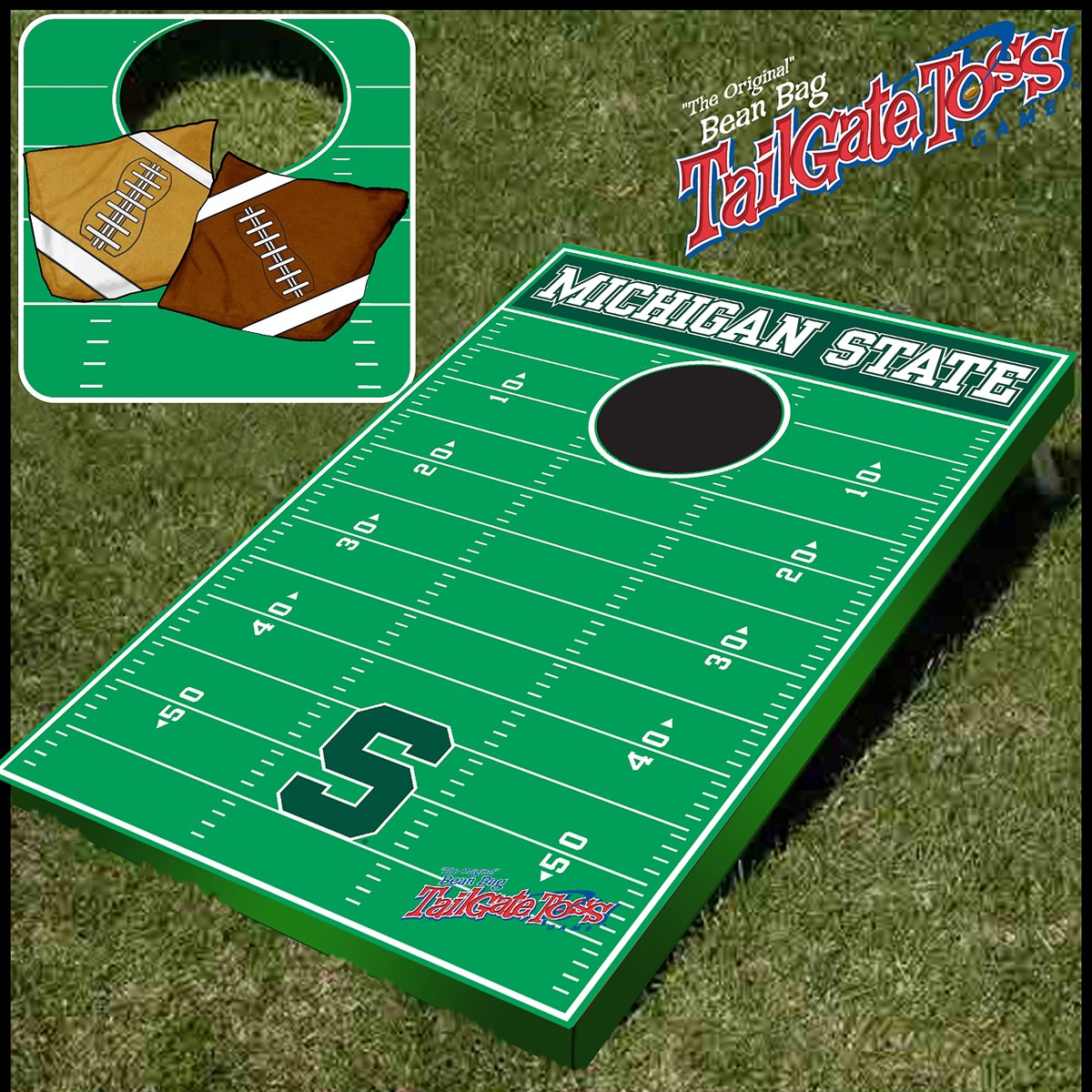 Michigan State Tailgate Toss Game  