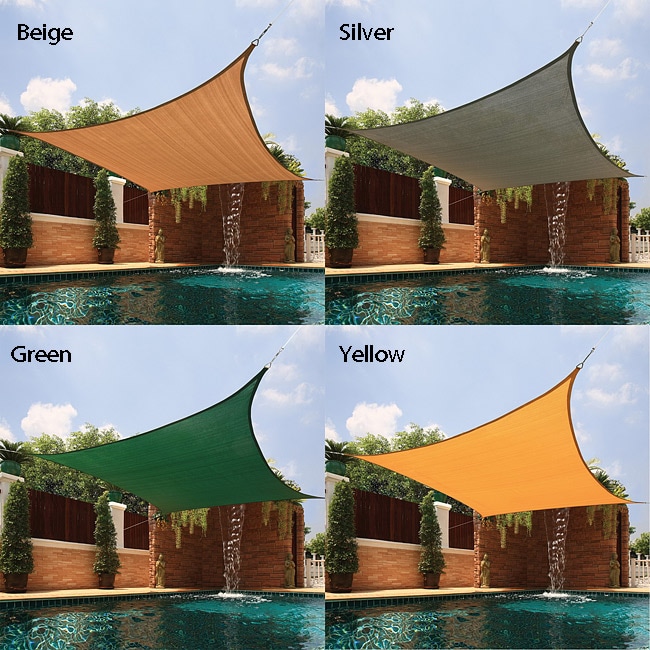 Large Square Sail Sun Shade