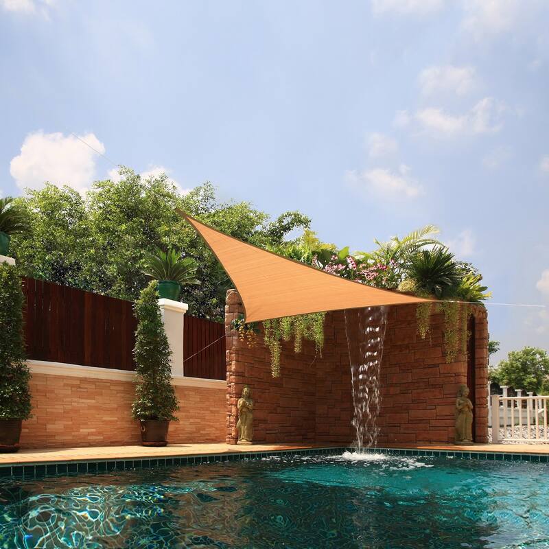 Bayville Small Triangle Sail Sun Shade by Havenside Home