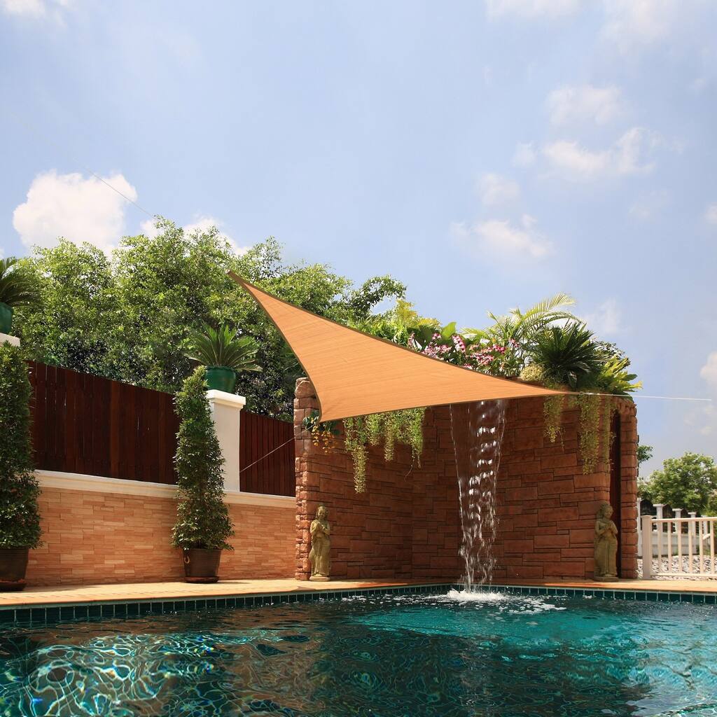 Bayville Small Triangle Sail Sun Shade by Havenside Home