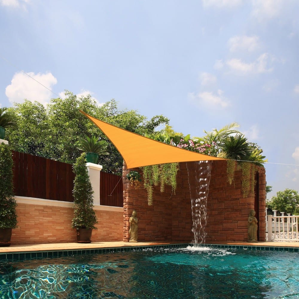 Bayville Small Triangle Sail Sun Shade by Havenside Home