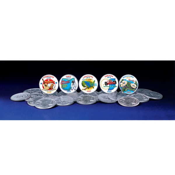 American Coin Treasures 2002 Colorized Statehood Quarters