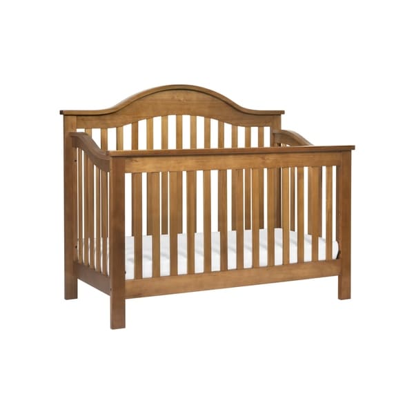 DaVinci Jayden 4-in-1 Convertible Crib with Changing Table in Ebony