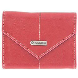 Shop Rolodex Red Personal Business Card Holder - Free Shipping On Orders Over $45 - Overstock ...