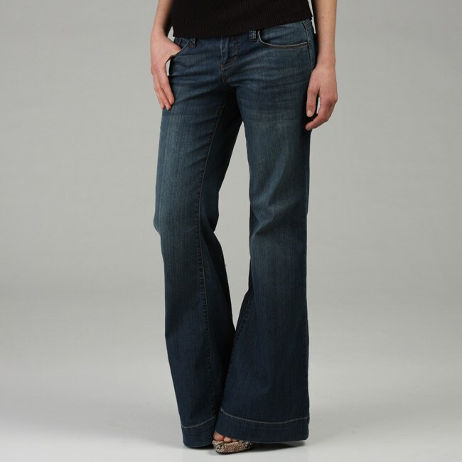 womens wide leg trouser jeans