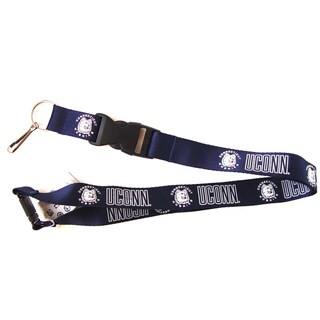 UCONN Huskies Lanyard Keychain ID Ticket Clip - Bed Bath & Beyond - 4669122