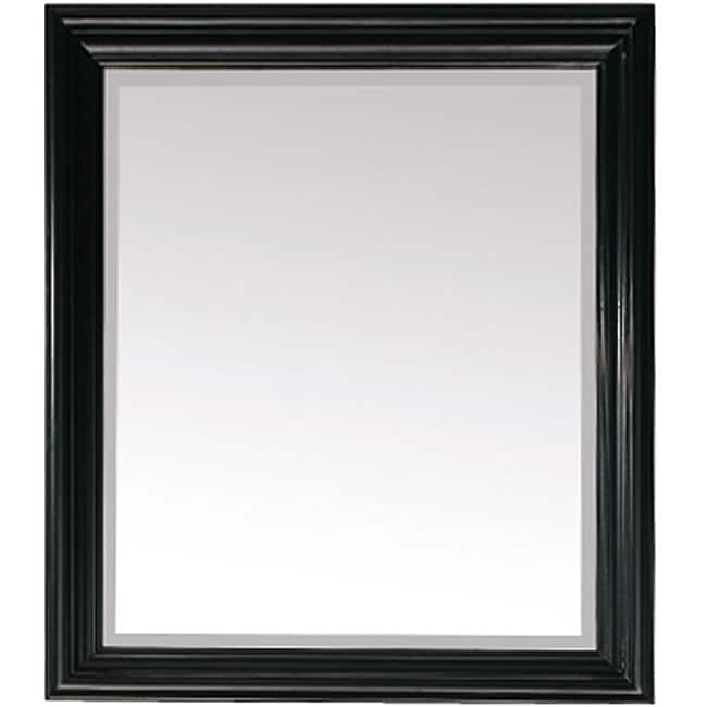 Avanity Milano 30 inch Mirror In Black Finish