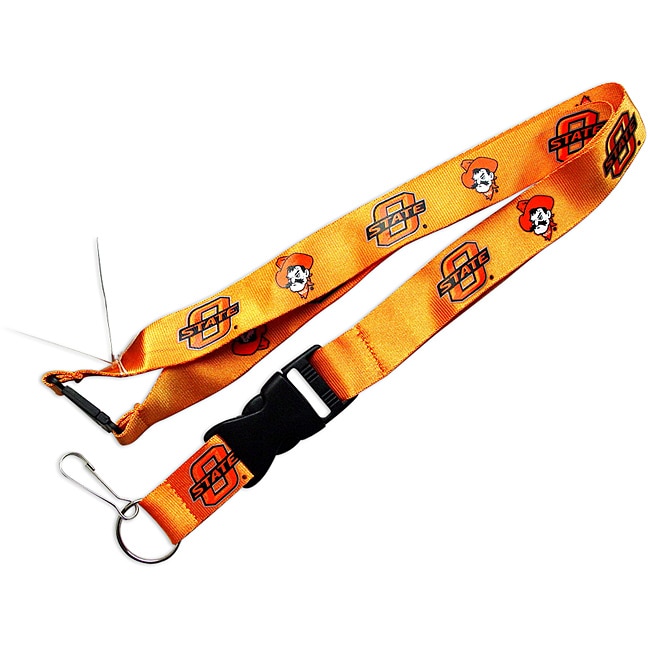 Oklahoma State Cowboys ID Ticket Clip/ Keychain Lanyard  