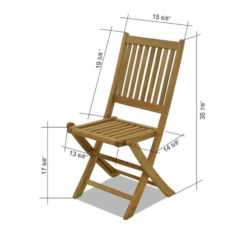 Amazonia Teak 11 piece Toulon Deluxe FSC Certified Teak Outdoor Patio Dining Set - 11 Piece