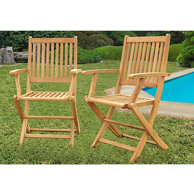 Terra Teak Dining Armchairs (Set of 2) Today $239.99 4.3 (3 reviews