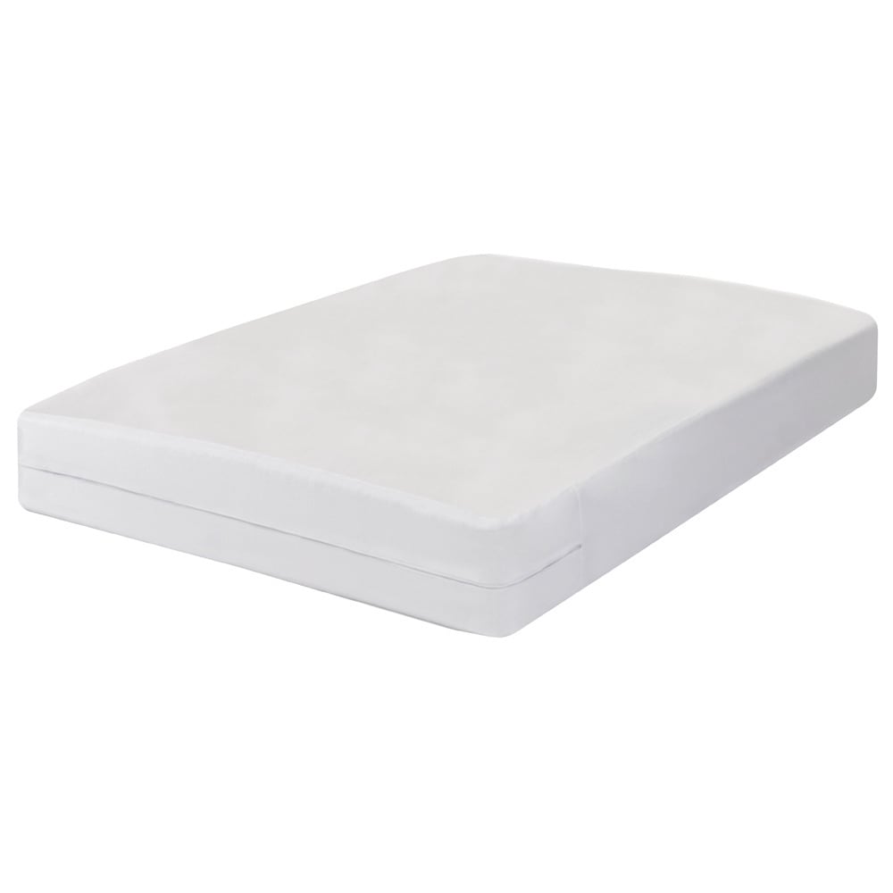 Complete Encaement Cotton top ZIpperd Bed Bug Waterproof Mattress Cover -  Bed Bath & Beyond - 10235639