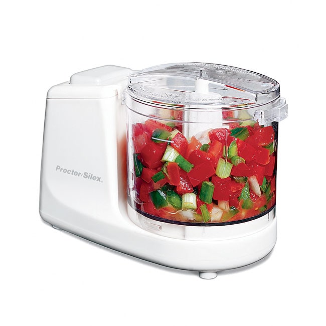 Proctor Silex 1.5-Cup Food Chopper - white