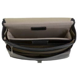 Siamod 'Sabotino' Vertical Leather Messenger Bag Siamod Leather Messenger Bags