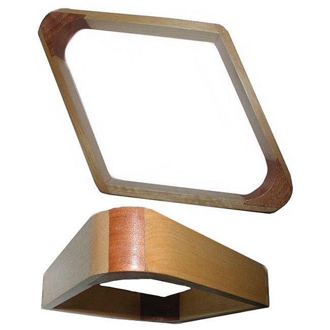 Oak Finished Pool Rack Set