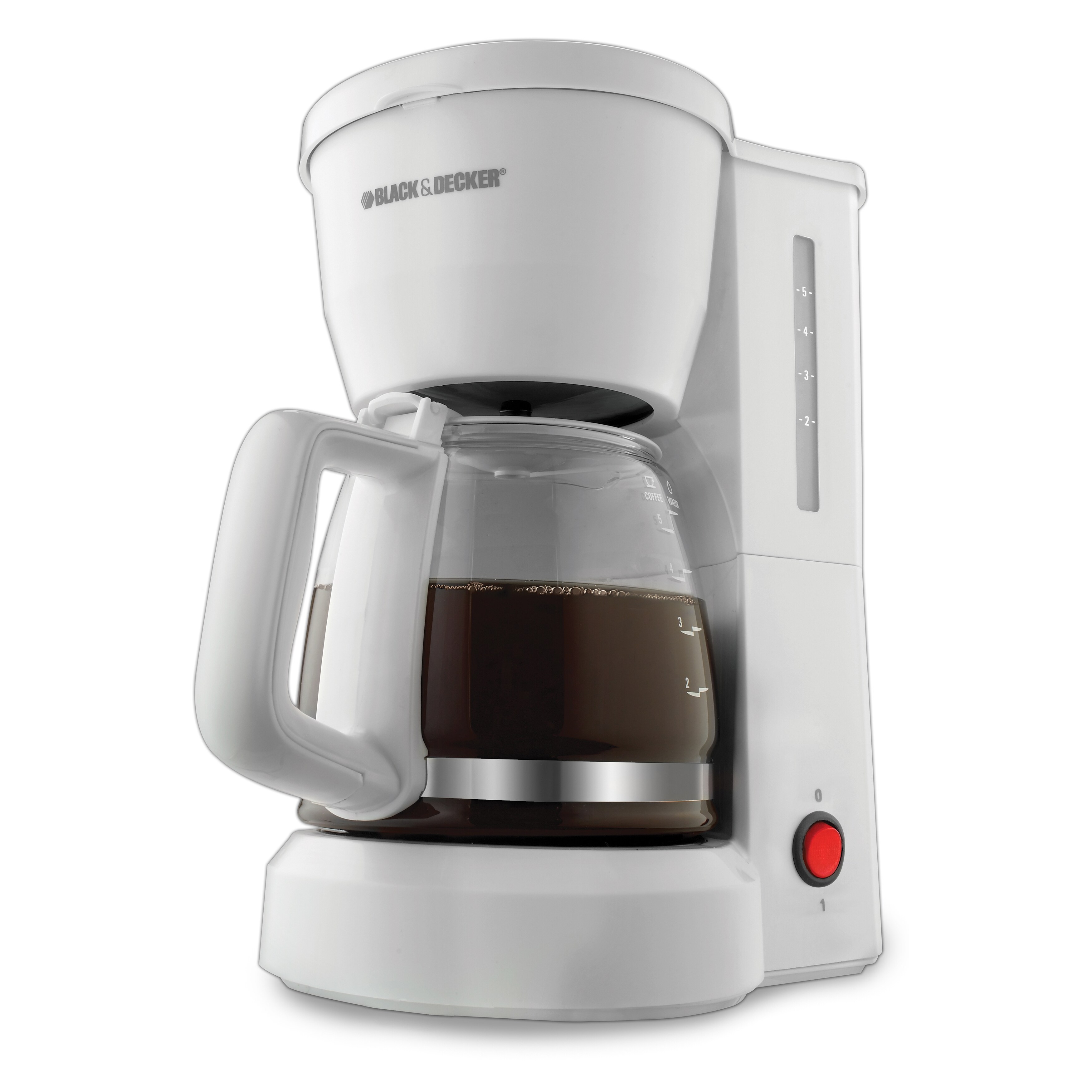 Black & Decker 5 Cups Automatic Coffee Maker Stainless Steel