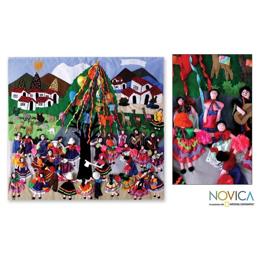 Festival' Applique Wall Hanging