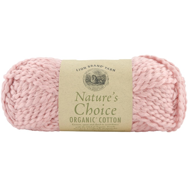 Lion Brand 'Nature's Choice' Strawberry Organic Cotton Yarn - Bed Bath &  Beyond - 4685442