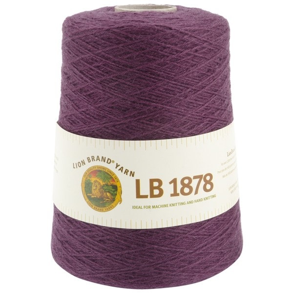 Lion Brand 'LB 1878' 17.6 oz Plum Wool Yarn Lion Brand Yarn