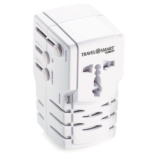 Conair Travel Smart All-In-One Adapter Combo Unit