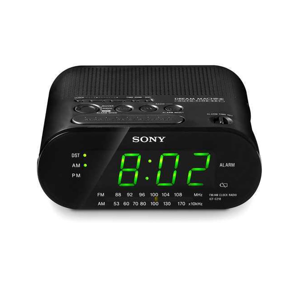 Sony ICF C218 Desktop Clock Radio   Shopping
