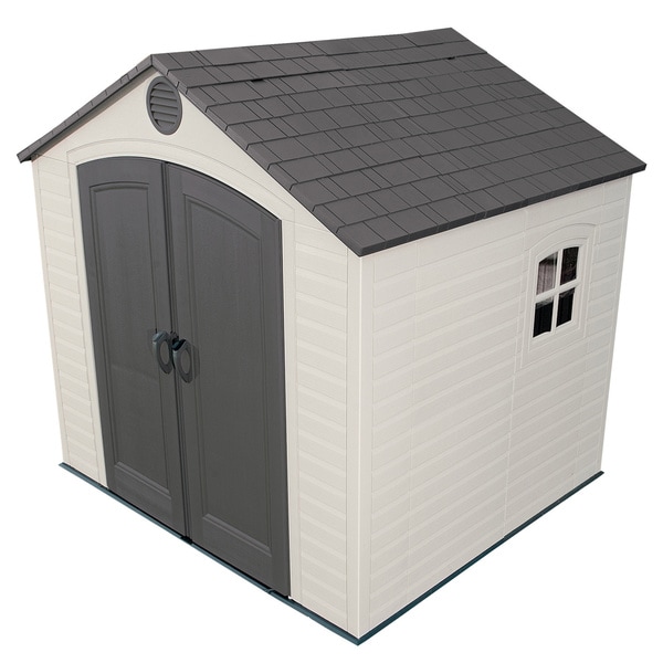 Lifetime Outdoor Storage Shed (8' x 7.5') - Free Shipping 