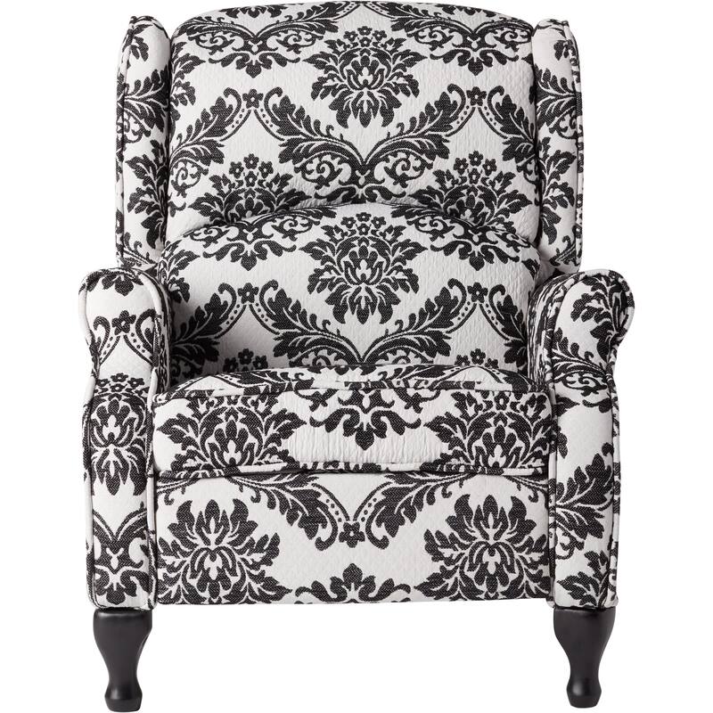 Simple Living Upholstered Wing Recliner